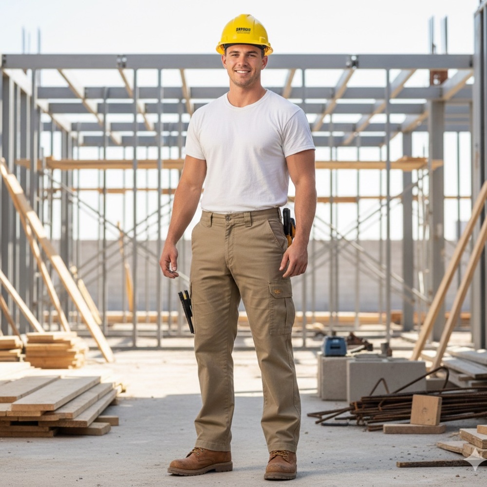 Dickies Men 30x32 (30x30) Tan Cargo Work Trade Landscaping Outdoor Pants Bottoms